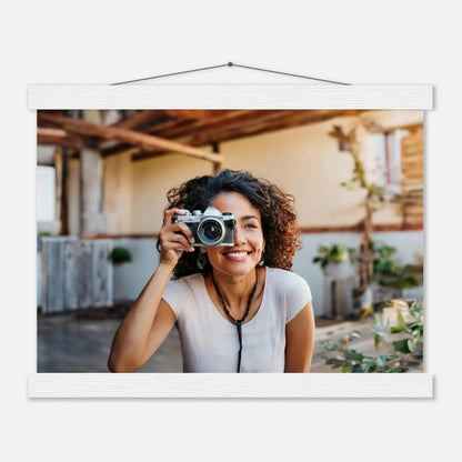 Dekoration mit Charakter. Individuelles Selbstportrait  mit Holzleisten – Dein Foto als Kunstwerk: für stilvolle Raumgestaltung. Eine besondere Bereicherung für jeden Raum.