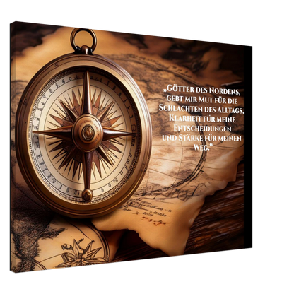 Stimmungsvolle Wandkunst für stilvolle Räume. Nordische Kraftgebete auf Leinwand: zeitlos und harmonisch. Schlicht, elegant und wirkungsvoll.