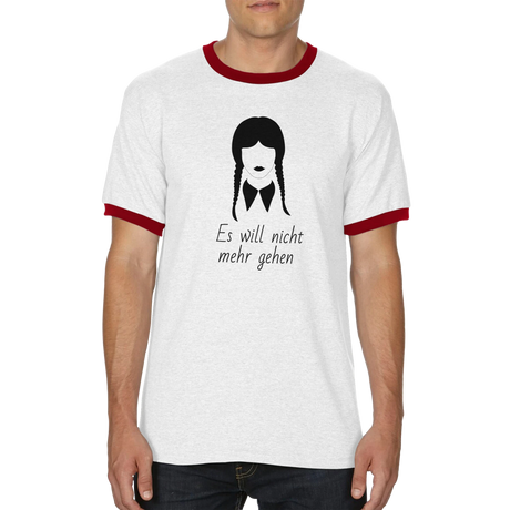 Dekoration mit Charakter. Unisex Cotton Ringer T-Shirt – Stylish Contrast Design: für stilvolle Raumgestaltung. Eine besondere Bereicherung für jeden Raum.