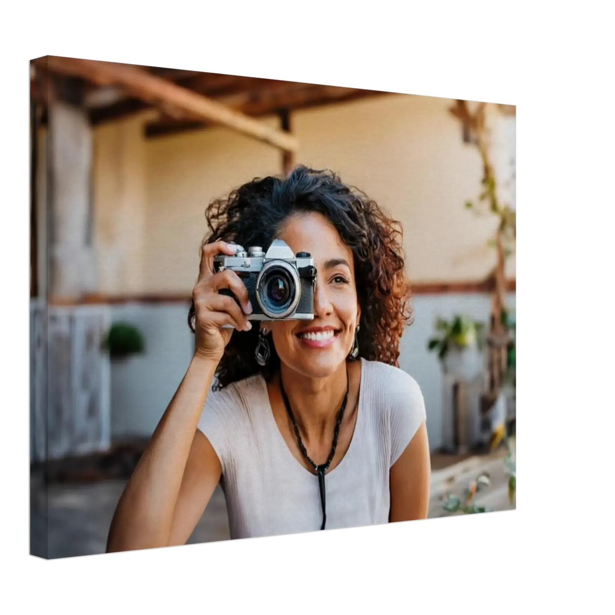 Stimmungsvolle Wandkunst für stilvolle Räume. Dein Foto auf Leinwand – Verewigen Sie Ihre Familienportraits: für stilvolle Raumgestaltung. Schlicht, elegant und wirkungsvoll.