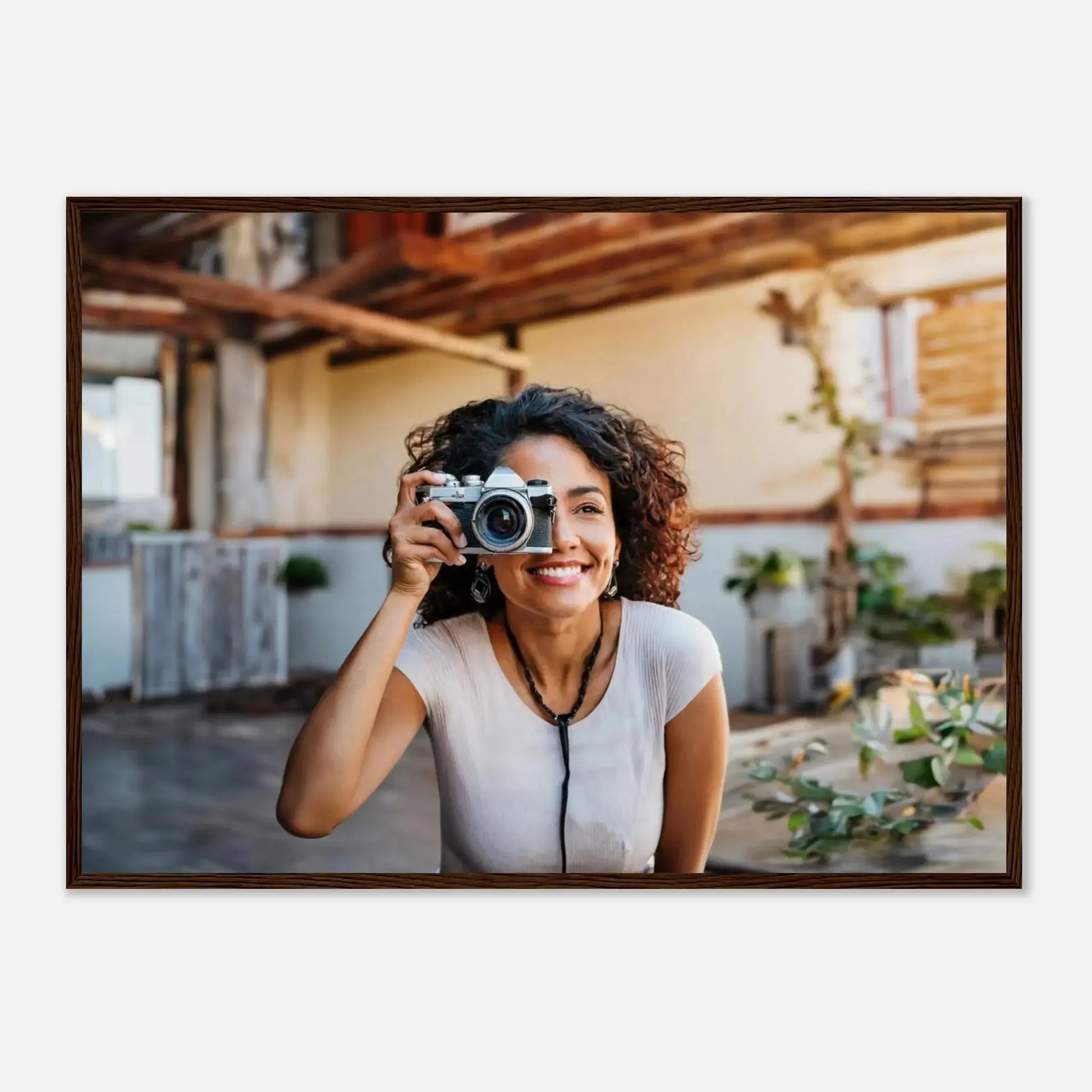 Stimmungsvolle Wandkunst für stilvolle Räume. Personalisierbares Holzrahmen- – Elegantes individuelles Foto Kunstwerk: für stilvolle Raumgestaltung. Eine besondere Bereicherung für jeden Raum.