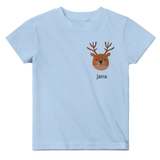 Stimmungsvolle Wandkunst für stilvolle Räume. Classic Baby Crewneck T-shirt personalisiertes Kindershirt zu Weihnachten🎅: zeitlos und harmonisch. Schlicht, elegant und wirkungsvoll.