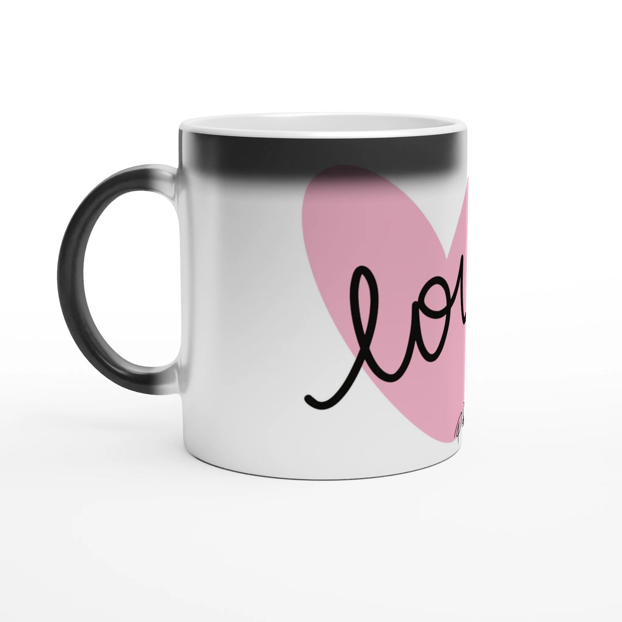 Liebevoll gestaltete personalisierte Tasse. Kreative Geschenkidee Muttertag - Schimmernde Tasse mit Überraschungsdruck: mit eigenem Namen, Spruch oder Foto. Perfekt als Geschenk für jeden Anlass.