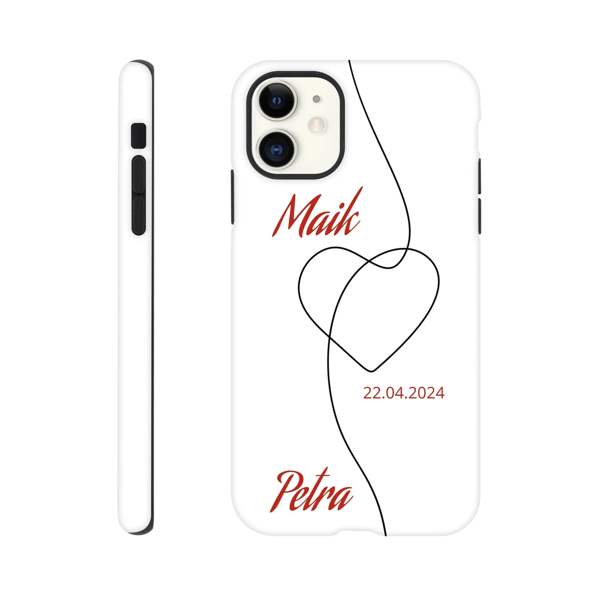 Dekoration mit Charakter. Personalisierbares Hartschalen Case – Ultimativer Schutz zum Geburtstag und Valentinstag: passt in jedes Ambiente. Schlicht, elegant und wirkungsvoll.