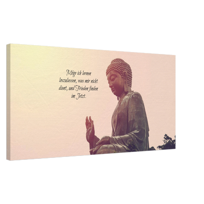 Dekoration mit Charakter. Tibetan Kraftgebete Canvas Print – Immersive Art Experience: zeitlos und harmonisch. Eine besondere Bereicherung für jeden Raum.