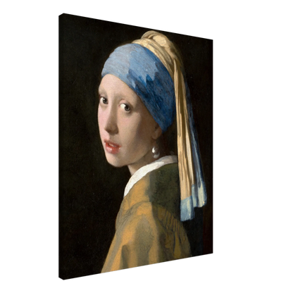 Stimmungsvolle Wandkunst für stilvolle Räume. Vermeer - Das Mädchen mit dem Perlenohrgehänge – Kunstvolle Wanddekoration: für stilvolle Raumgestaltung. Schlicht, elegant und wirkungsvoll.