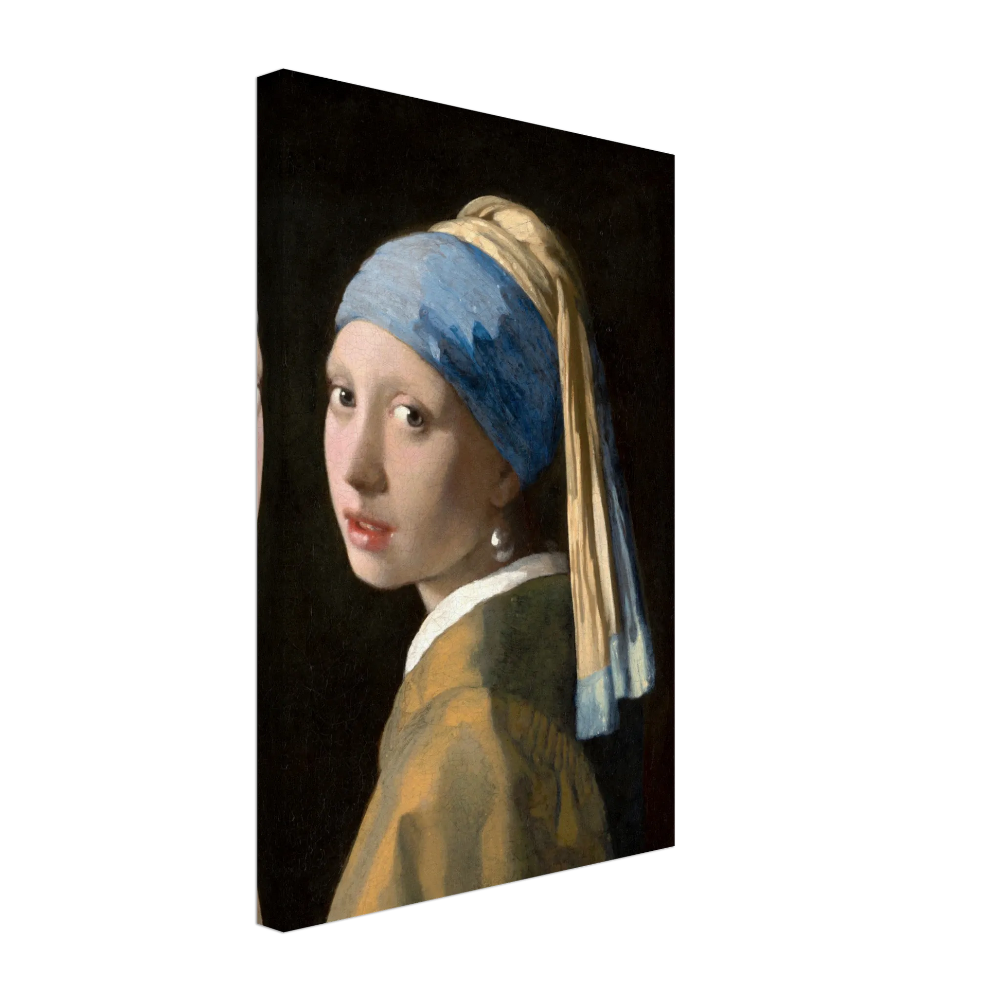 Ein Ausdruck moderner Ästhetik. Vermeer - Das Mädchen mit dem Perlenohrgehänge – Kunstvolle Wanddekoration: passt in jedes Ambiente. Eine besondere Bereicherung für jeden Raum.