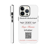 Dekoration mit Charakter. Hartschalen Phone Case für iPhone – QR-Code Visitenkarte - Werbeartikel: für stilvolle Raumgestaltung. Eine besondere Bereicherung für jeden Raum.