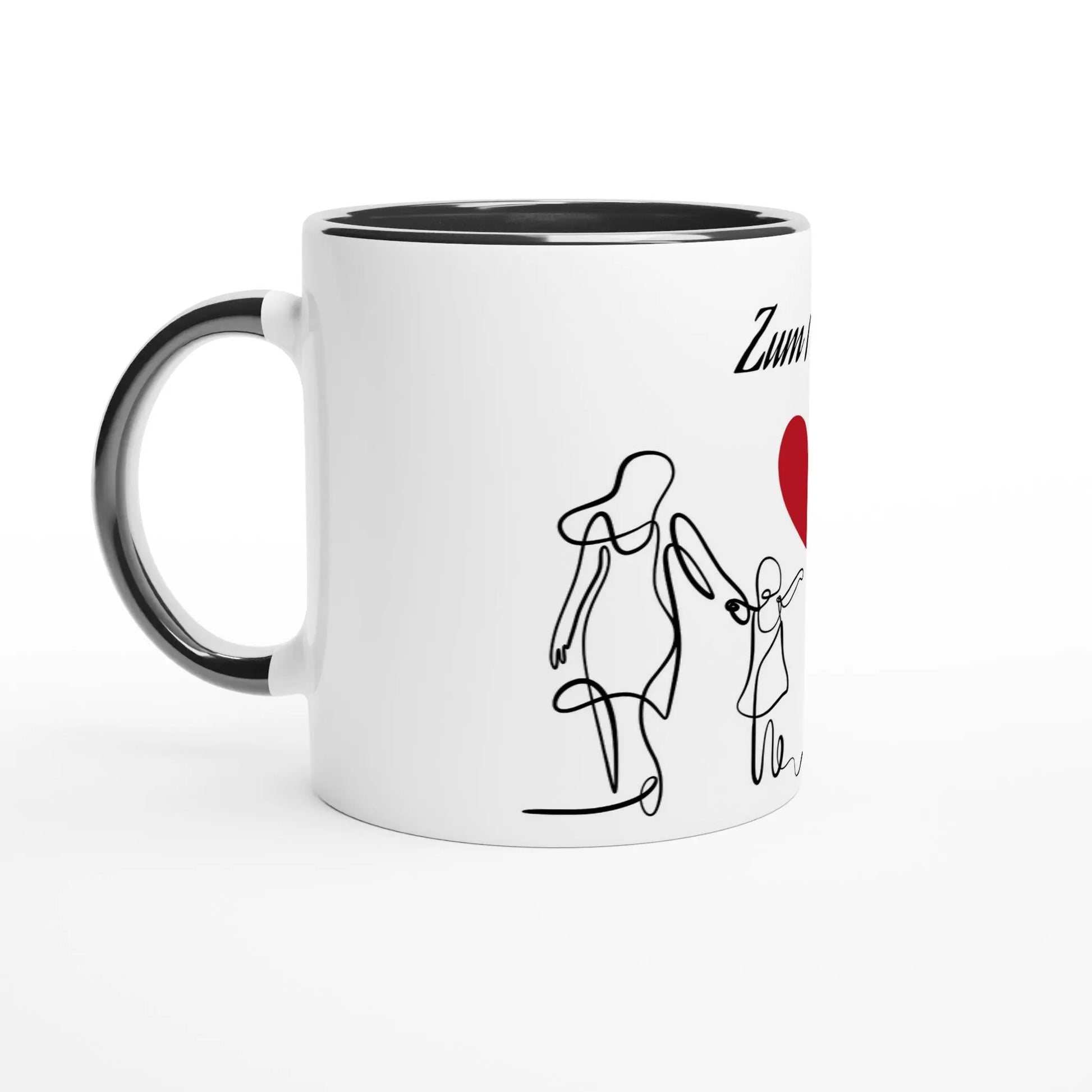312 Ml Tasse zum Muttertag personalisierbar 💕 - Zoey Kunstdrucke