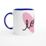 Dekoration mit Charakter. Geschenk Tasse Muttertag – Keramiktasse mit Shine Effekt: zeitlos und harmonisch. Schlicht, elegant und wirkungsvoll.