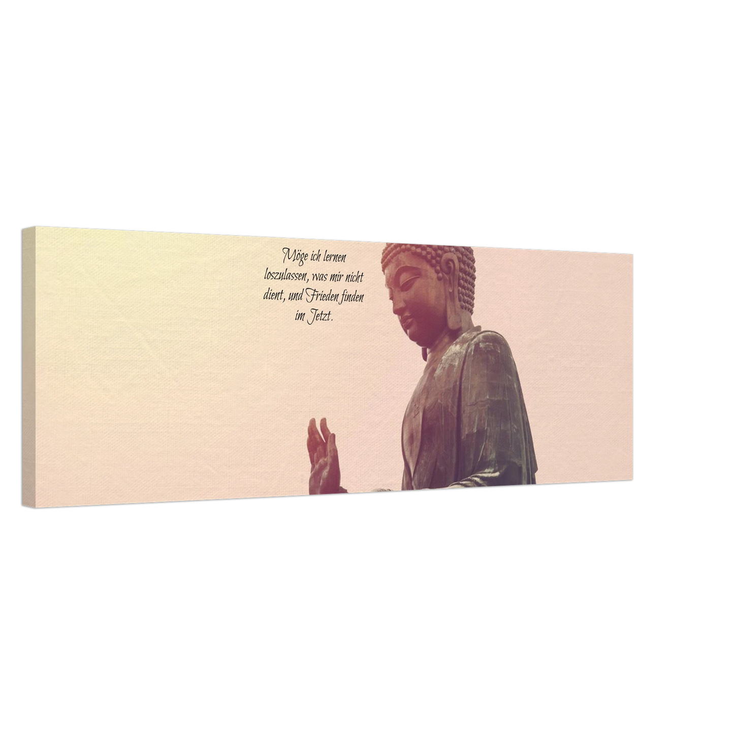 Stimmungsvolle Wandkunst für stilvolle Räume. Tibetan Kraftgebete Canvas Print – Immersive Art Experience: für stilvolle Raumgestaltung. Eine besondere Bereicherung für jeden Raum.