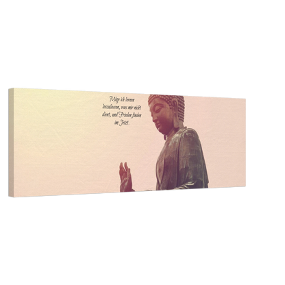 Stimmungsvolle Wandkunst für stilvolle Räume. Tibetan Kraftgebete Canvas Print – Immersive Art Experience: für stilvolle Raumgestaltung. Eine besondere Bereicherung für jeden Raum.