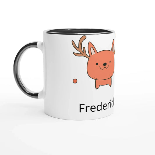 11oz Keramik Becher mit ca 312 Ml Weihnachtsmotiv zum personalisieren 🎅 - Zoey Kunstdrucke