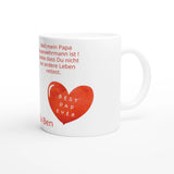 Dekoration mit Charakter. Personalisierte Tasse mit Foto - Feuerwehrmann: für stilvolle Raumgestaltung. Schlicht, elegant und wirkungsvoll.