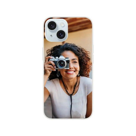 Dekoration mit Charakter. Flexibles TPU iPhone Case – Matt Transparent Hülle für iPhone Modelle: zeitlos und harmonisch. Schlicht, elegant und wirkungsvoll.