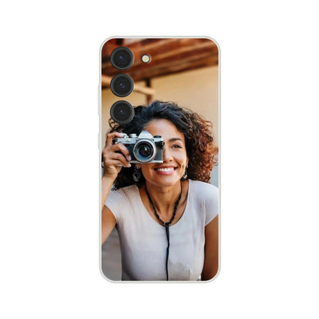 Flexibles TPU iPhone Case – Matt Transparent Hülle für iPhone Modelle – Smartphonehülle mit persönlicher Foto- oder Textgestaltung