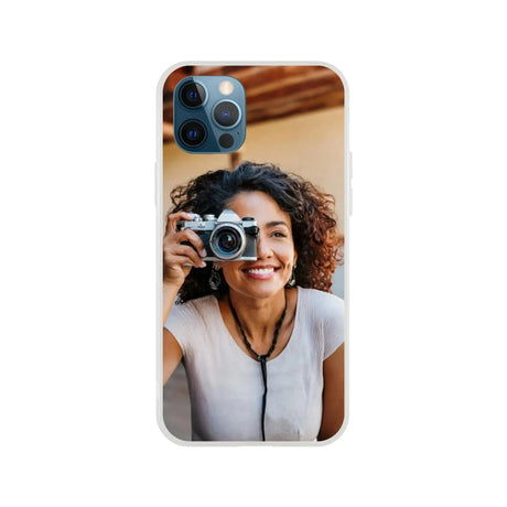 Flexibles TPU iPhone Case – Matt Transparent Hülle für iPhone Modelle – personalisierte Schutzhülle für das Smartphone