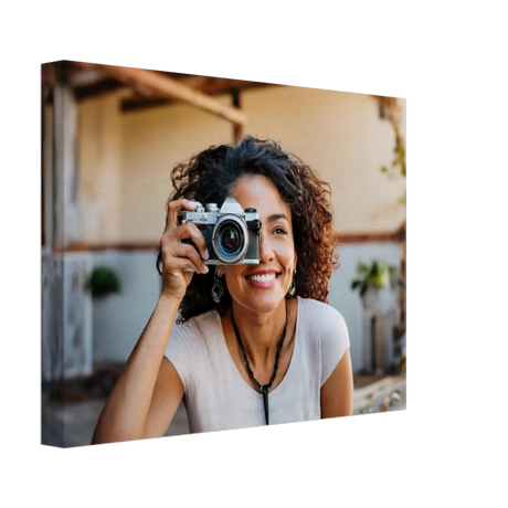 Dein Foto auf Leinwand – Verewigen Sie Ihre Familienportraits – Wandbild auf Leinwand für Wohn- und Arbeitsräume