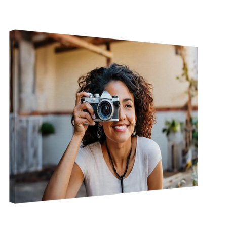 Dein Foto auf Leinwand – Verewigen Sie Ihre Familienportraits – Kunstdruck auf Leinwand mit hochwertiger Druckwirkung
