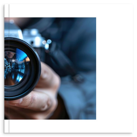 Fotobuch personalisierbar - Hardcover – Produkt mit dekorativem Motivdruck
