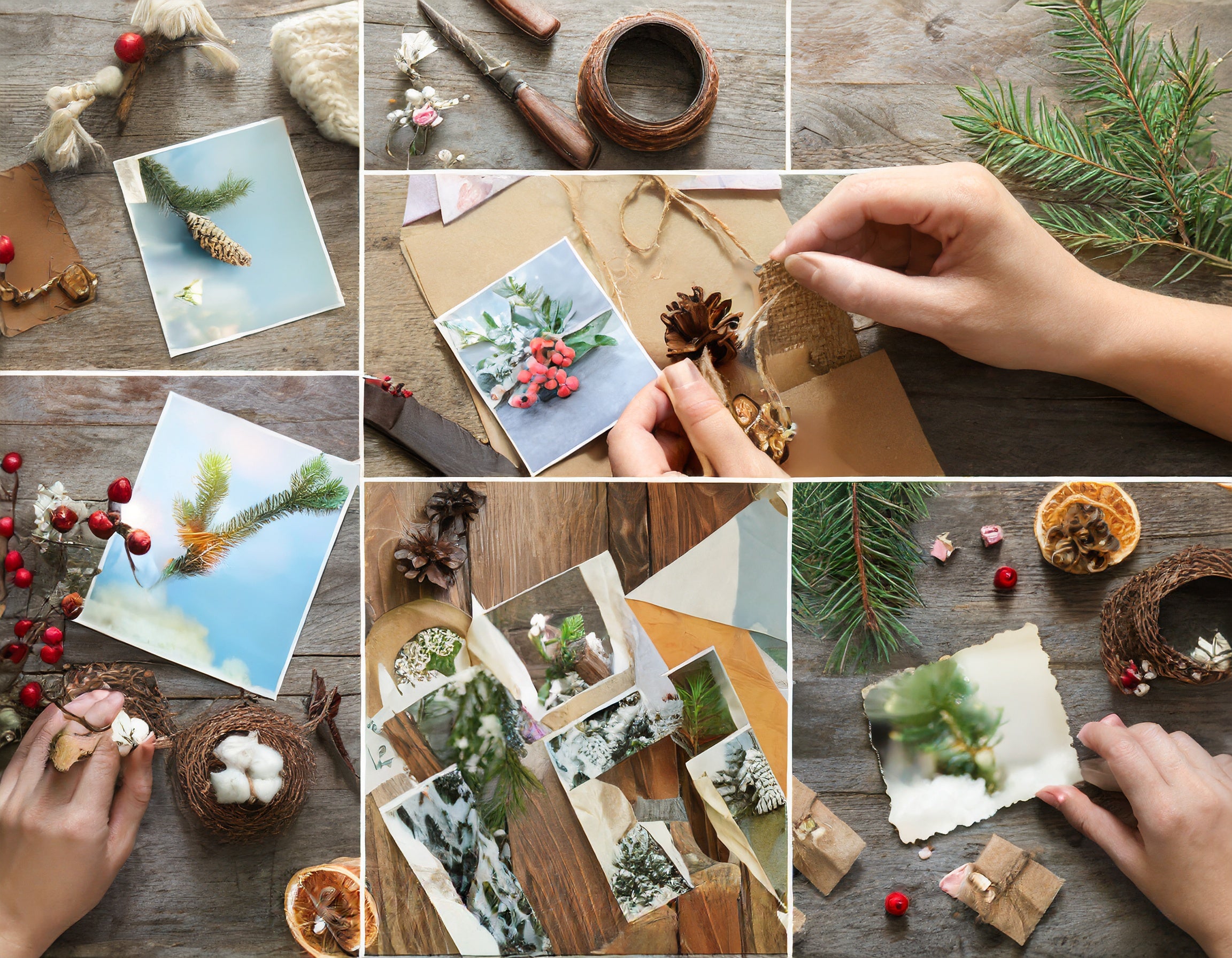 Erstellen einer Fotocolage - Zoey Kunstdrucke  Bilder 