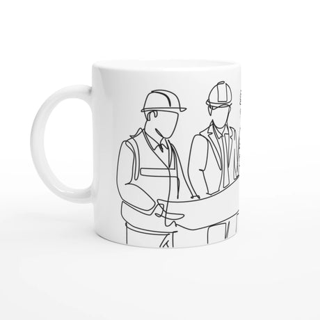 Dekoration mit Charakter. Fototasse personalisierbar – Danke, lieber Ingenieur: zeitlos und harmonisch. Schlicht, elegant und wirkungsvoll.