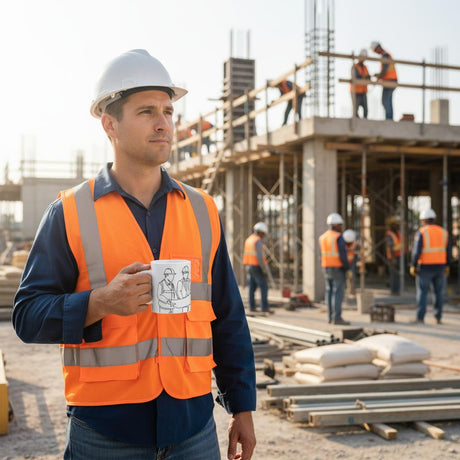 Dekoration mit Charakter. Fototasse personalisierbar – Danke, lieber Ingenieur: für stilvolle Raumgestaltung. Eine besondere Bereicherung für jeden Raum.