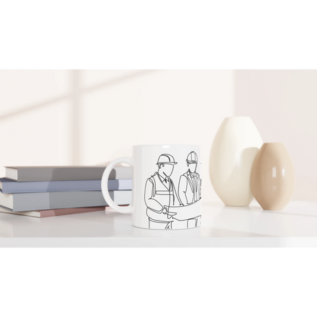 Dekoration mit Charakter. Fototasse personalisierbar – Danke, lieber Ingenieur: für stilvolle Raumgestaltung. Eine besondere Bereicherung für jeden Raum.