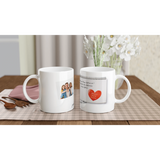Fototasse personalisierbar - Lehrer – weiße Fototasse aus Keramik für Kaffee oder Tee