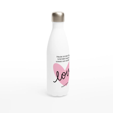 Dekoration mit Charakter. Geschenk zum Muttertag – 17oz Isolierwasserflasche: zeitlos und harmonisch. Schlicht, elegant und wirkungsvoll.