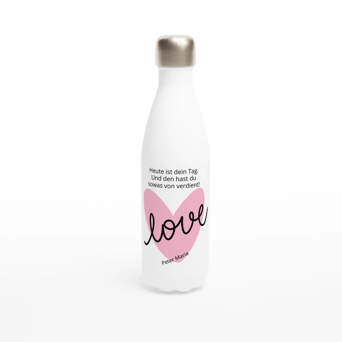 Dekoration mit Charakter. Geschenk zum Muttertag – 17oz Isolierwasserflasche: für stilvolle Raumgestaltung. Schlicht, elegant und wirkungsvoll.