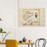 Geschenk zur Hochzeit - Hochwertiger Holzdruck aus Birkenholz für rustikale Wandkunst – bedruckte Holzplatte mit dekorativer Bildwirkung