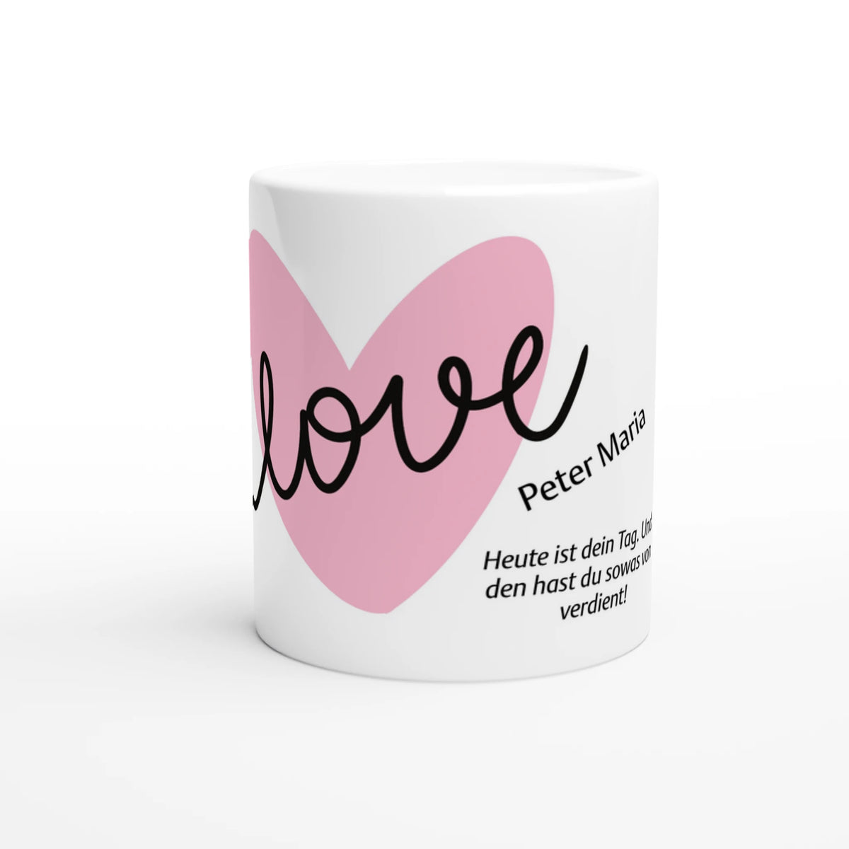 Geschenkidee Muttertag – Elegante Keramiktasse für besondere Anlässe – personalisierte Keramiktasse als persönliche Geschenkidee