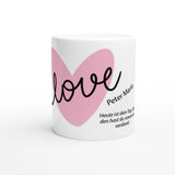 Geschenkidee Muttertag – Elegante Keramiktasse für besondere Anlässe – personalisierte Keramiktasse als persönliche Geschenkidee