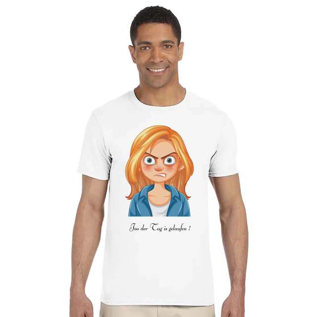 Herren fun shirt -- das Böse kennt keinen Namen – bedrucktes Kleidungsstück mit individuellem Motiv