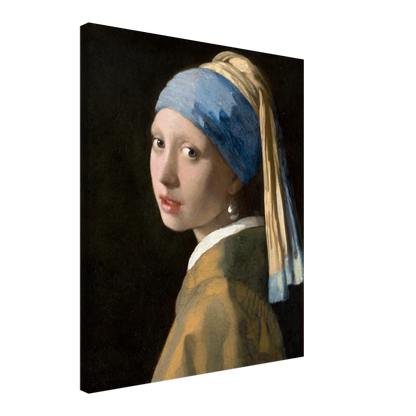 Stimmungsvolle Wandkunst für stilvolle Räume. Vermeer - Das Mädchen mit dem Perlenohrgehänge – Kunstvolle Wanddekoration: zeitlos und harmonisch. Schlicht, elegant und wirkungsvoll.