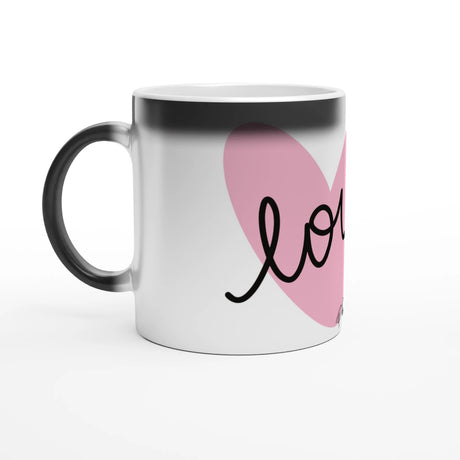 Kreative Geschenkidee Muttertag - Schimmernde Tasse mit Überraschungsdruck – personalisierbare Keramiktasse mit individuellem Motiv