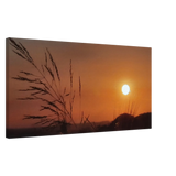 Dekoration mit Charakter. Kunstdruck auf Leinwand – Westerwald in der Abendsonne, Hochwertiger Wandkunstdruck: zeitlos und harmonisch. Schlicht, elegant und wirkungsvoll.