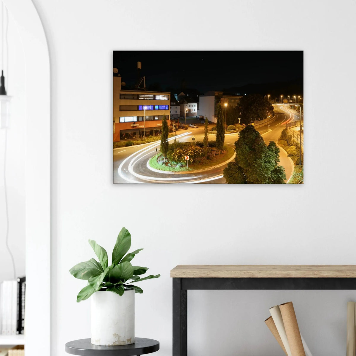 Dekoration mit Charakter. Kunstdruck auf Leinwand - 70x100 cm: für stilvolle Raumgestaltung. Schlicht, elegant und wirkungsvoll.