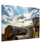 Dekoration mit Charakter. Leinwand Kunstdruck Licht bricht Schatten – Nahe Kundert 70x100 cm / 28x40": für stilvolle Raumgestaltung. Schlicht, elegant und wirkungsvoll.
