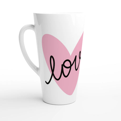 Latte-Tasse Muttertags Geschenk – Glänzende 17oz Keramiktasse für Heißgetränke – personalisierbare Keramiktasse mit individuellem Motiv