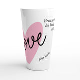 Latte-Tasse Muttertags Geschenk – Glänzende 17oz Keramiktasse für Heißgetränke – individuell gestaltbare Tasse mit Foto oder Spruch