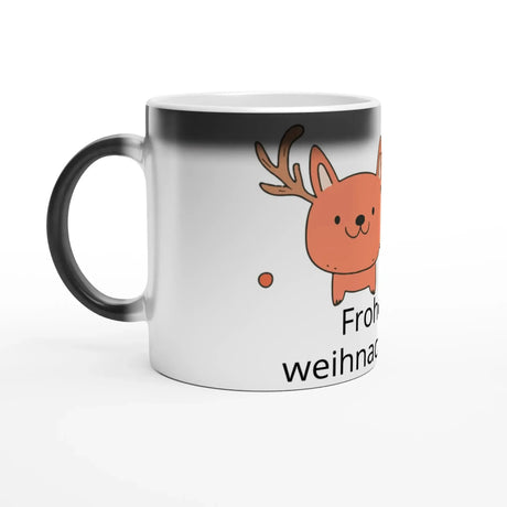 Magische Farbwechsel-Weihnachtstasse – 11 oz Keramik mit Motiv – personalisierbare Keramiktasse mit individuellem Motiv