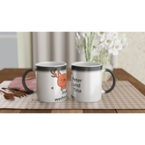 Magische Farbwechsel-Weihnachtstasse – 11 oz Keramik mit Motiv – weiße Fototasse aus Keramik für Kaffee oder Tee
