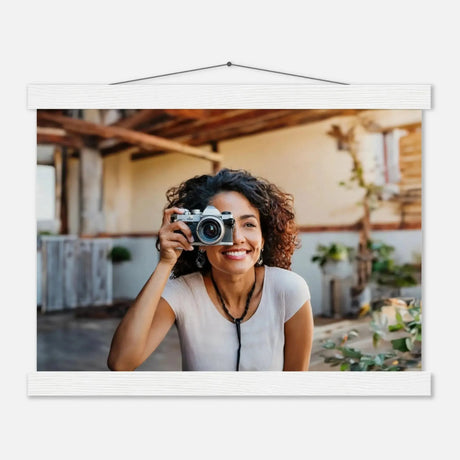 Dekoration mit Charakter. Personalized  with Hanger – Custom Photo on Masters Edition Paper: zeitlos und harmonisch. Schlicht, elegant und wirkungsvoll.