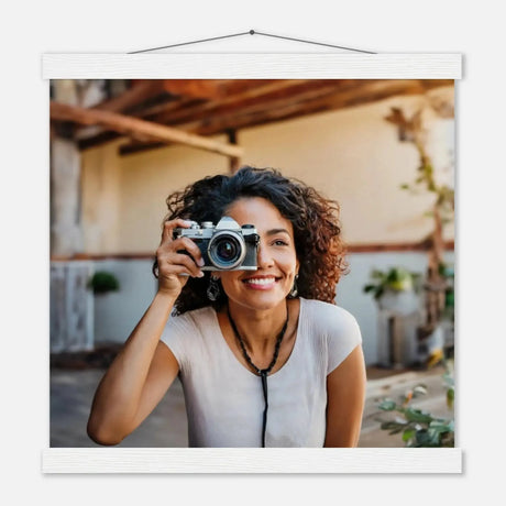 Dekoration mit Charakter. Personalized  with Hanger – Custom Photo on Masters Edition Paper: zeitlos und harmonisch. Schlicht, elegant und wirkungsvoll.