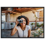 Museum-Quality Matte Paper Wooden Framed Poster – Fotoposter mit moderner Bildwirkung