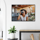 Museum-Quality Matte Paper Wooden Framed Poster – Kunstdruck als Poster für Wohn- und Arbeitsräume