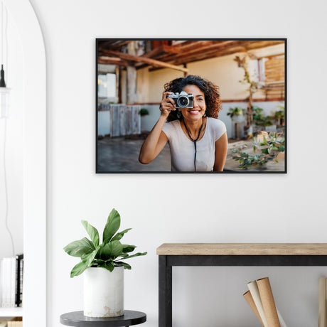 Museum-Quality Matte Paper Wooden Framed Poster – Kunstdruck als Poster für Wohn- und Arbeitsräume
