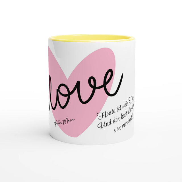 Liebevoll gestaltete personalisierte Tasse. Muttertagsgeschenk  – 325ml Geschenkidee: spülmaschinenfest und mikrowellengeeignet. Perfekt als Geschenk für jeden Anlass.